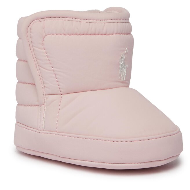 Polo Ralph Lauren Cizme de zăpadă Polo Ralph Lauren RL100623 LIGHT PINK NYLON W/ CREAM PP