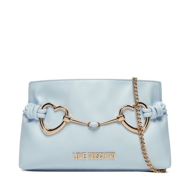 Torebka LOVE MOSCHINO - Błękitny