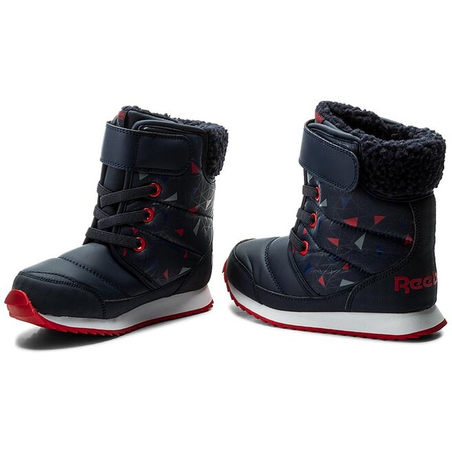 Śniegowce Reebok Snow Prime BS7778 Granatowy | eobuwie.com.pl