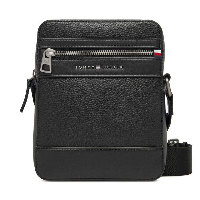 Saszetka Tommy Hilfiger Th Central Mini Reporter - Czarny