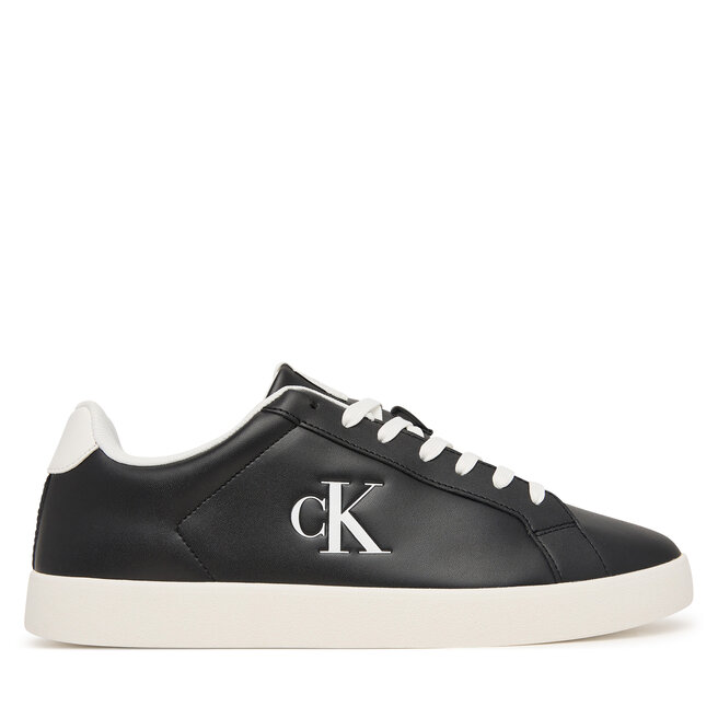 Sneakersy Calvin Klein 3 Cupsole Derby Pu Smo HM0HM02458 Czarny