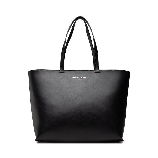 Tommy Jeans Geantă Tommy Jeans Tjw Essential Pu Tote AW0AW12419 BDS