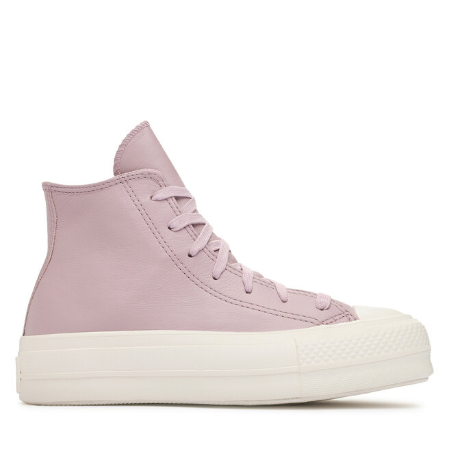 Trampki Converse Chuck Taylor All Star Lift Platform Leather - Fioletowy