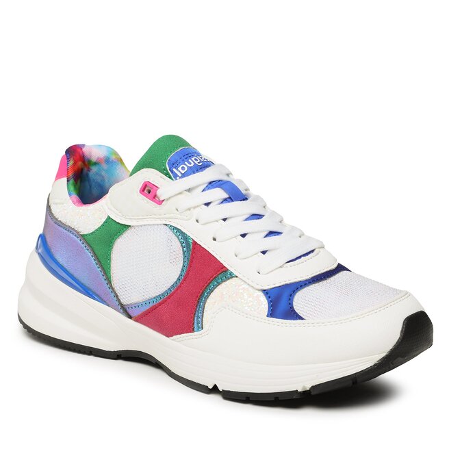  Desigual Zapatillas Mujer, Azul : Ropa, Zapatos y Joyería