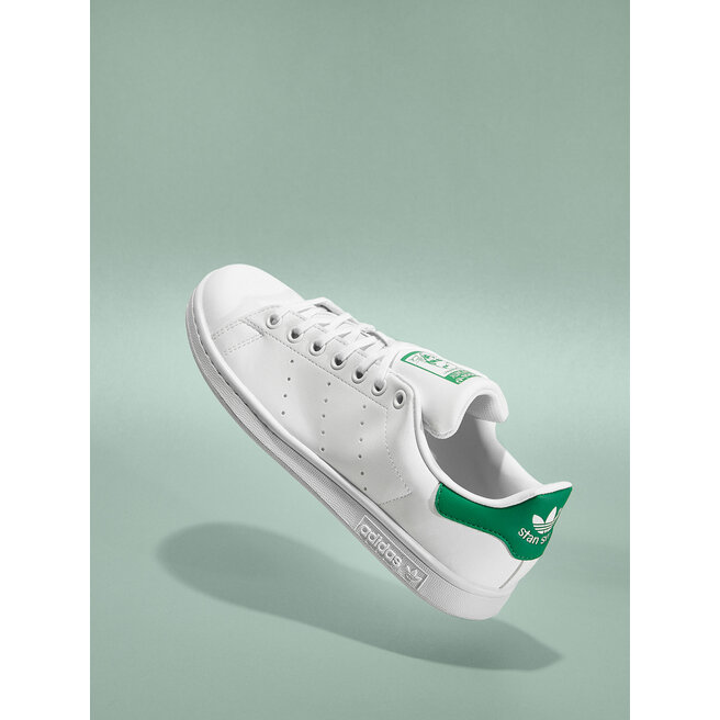 adidas Apavi adidas Stan Smith J FX7519 Ftwwht/Ftwwht/Green