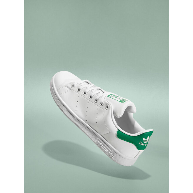 adidas Stan Smith J FX7519 Ftwwht/Ftwwht/Green | zapatos.es