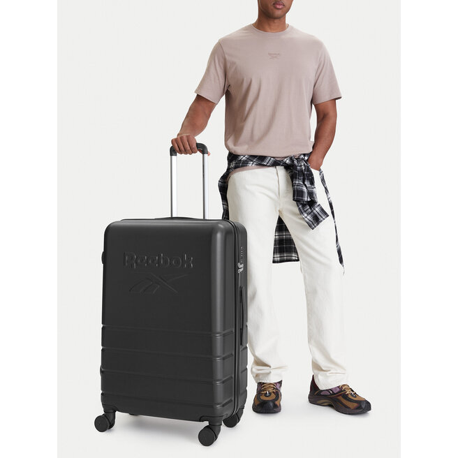 Walizka duża Reebok CEO-RBK-WAL-001-CCC-L-2 Czarny -