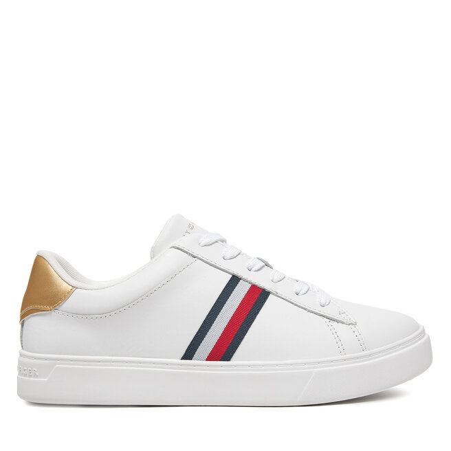 Sneakersy Tommy Hilfiger Essential Court Sneaker - Biały