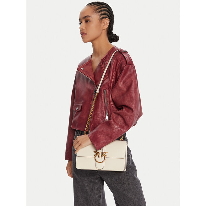 Torebka PINKO Love One Classic ST.CL Al 25-26 PLTT 105857 A0F1 Biały -