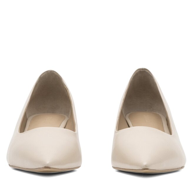 Simple Pantofi cu toc subțire Simple 104515 Bej
