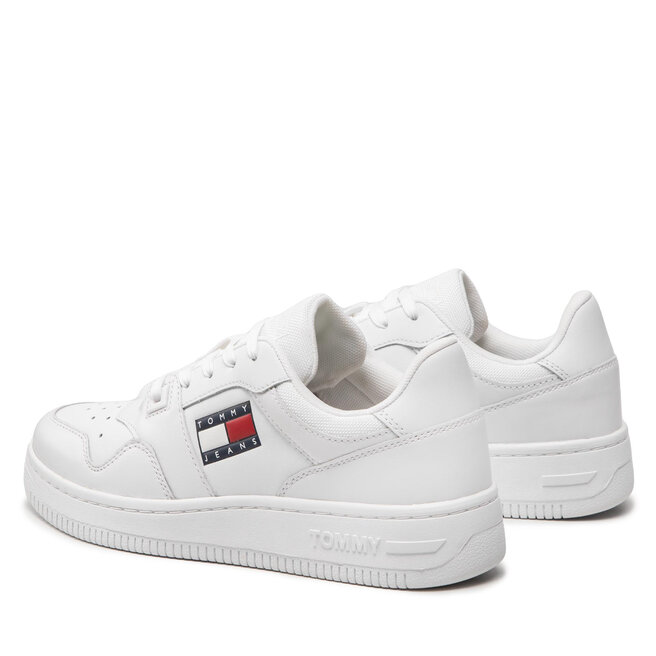 Tommy Jeans Сникърси Tommy Jeans Tommy Jeans Retro Basket Wmn EN0EN01723 White YBR