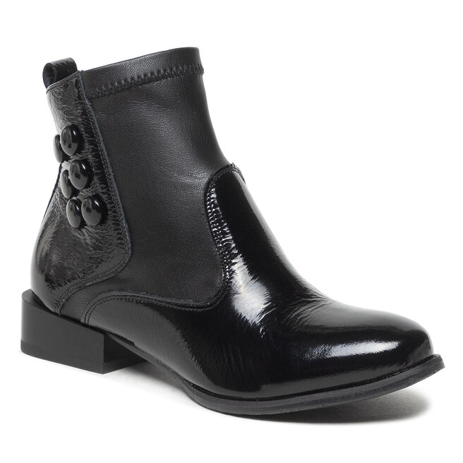 Botine Maciejka 05222-20/00-7 Czarny Naplak