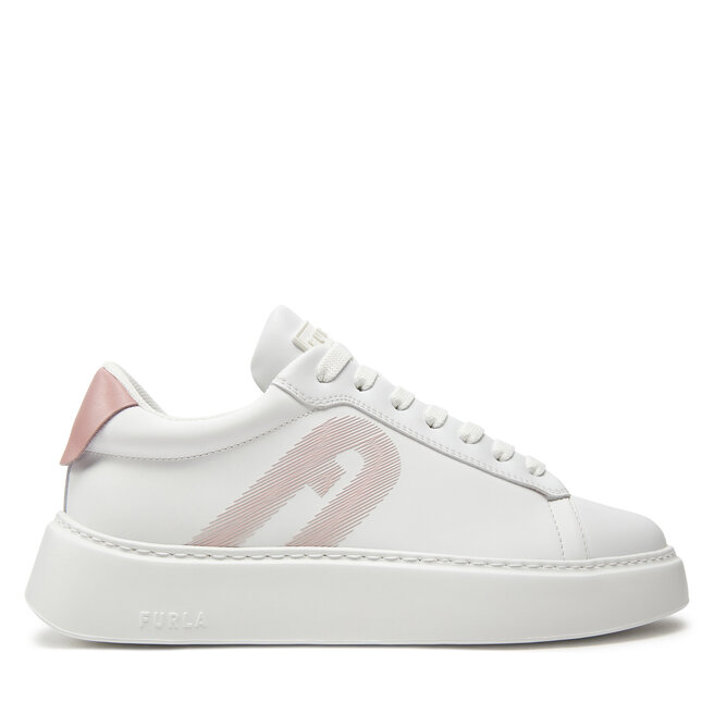 Sneakersy Furla Furlasport Lace-Up Sneaker T.3 - Écru