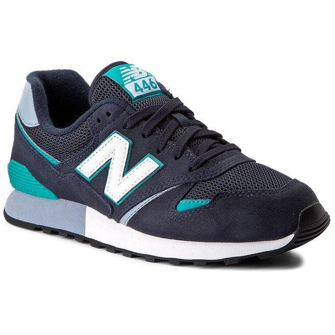 Sneakersy New Balance U446NTG Granatowy eobuwie .pl