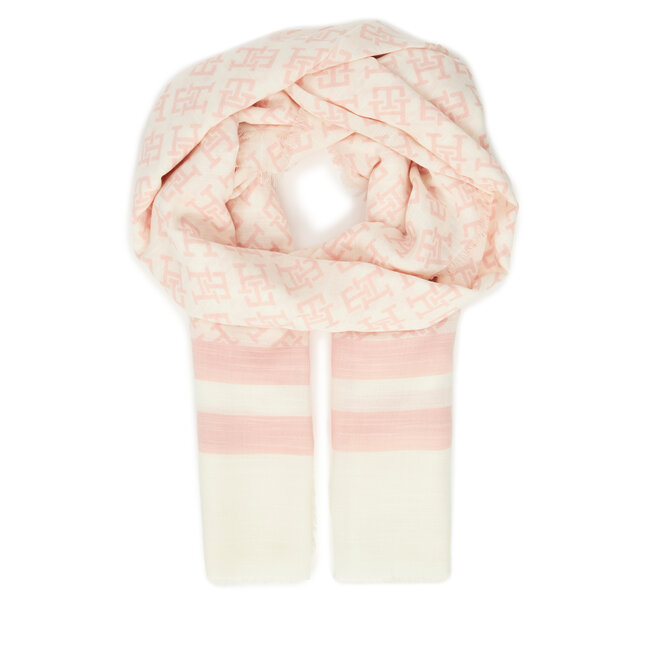 Szal Tommy Hilfiger Beach Summer Mono Scarf - Écru