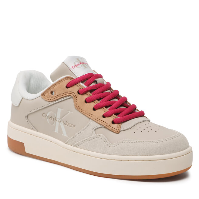 Basket calvin klein rouge clearance