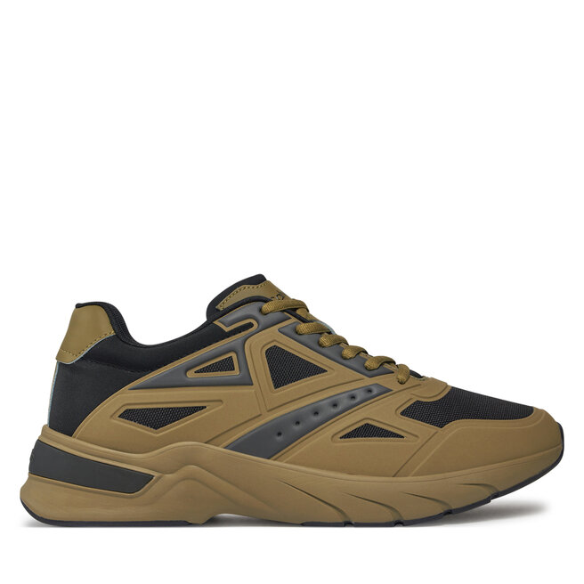 Sneakersy Calvin Klein Low Top Lace Up - Zielony
