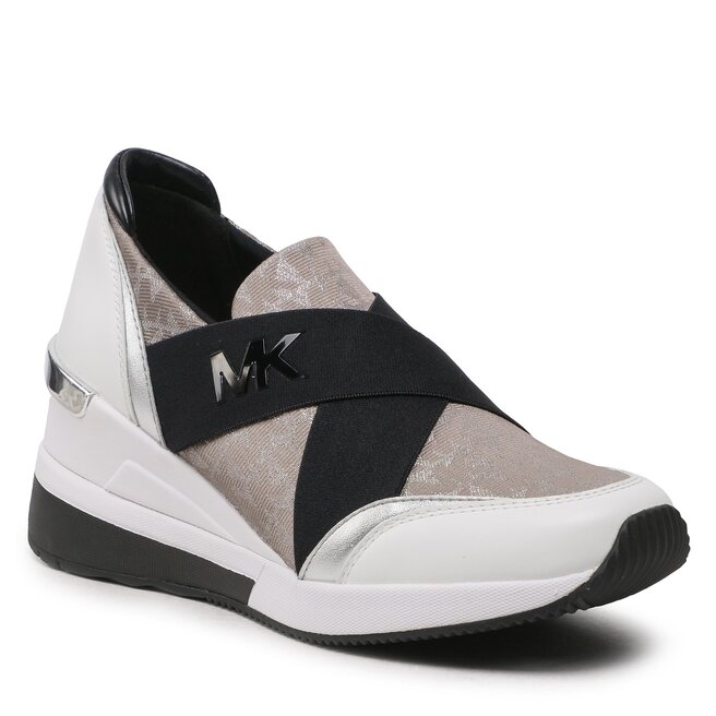 Αθλητικά MICHAEL Michael Kors Geena Slip On Trainer 43F2GNFP3Y Silver