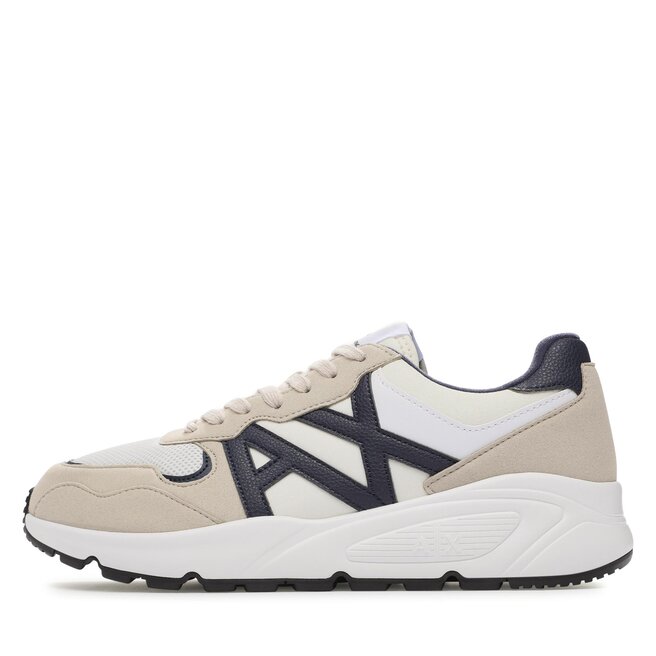Armani Exchange Tenisice Armani Exchange XUX152 XV610 T058 Beige+Navy