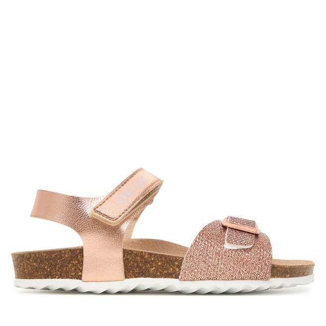 Sandały Geox J Adriel Girl J028MC 0BNEW C8124 S Różowy - dziewczęce