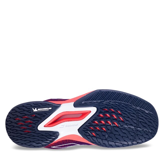 Babolat Cipő Babolat Jet Mach 3 All Court 33F23648 Black/Poppy Red