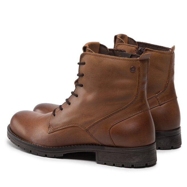 Jack&Jones Kozačky Jack&Jones Jfworca 12161906 Cognac