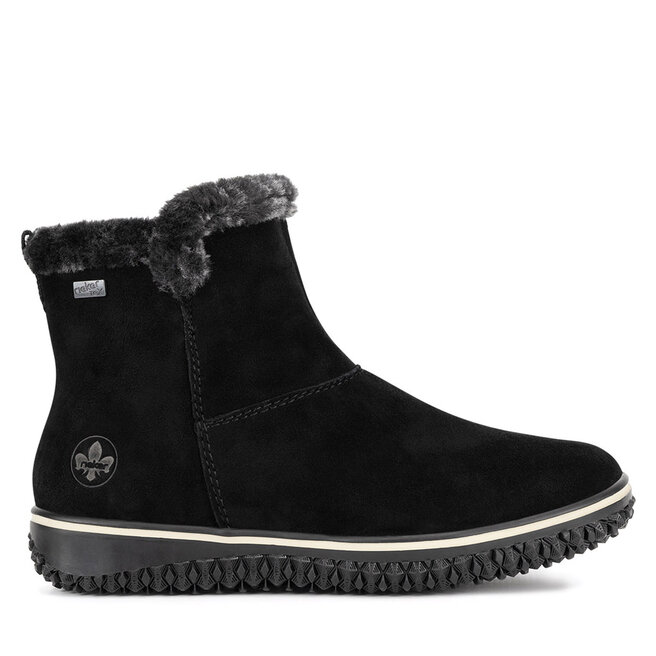 Botki Rieker Z4266-00 Czarny - kobiece