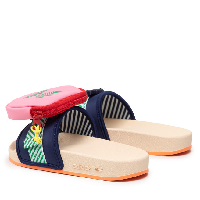 adidas Pantoletten adidas Pouchylette W GW9782 Ngtsky/Bliora/Blipnk