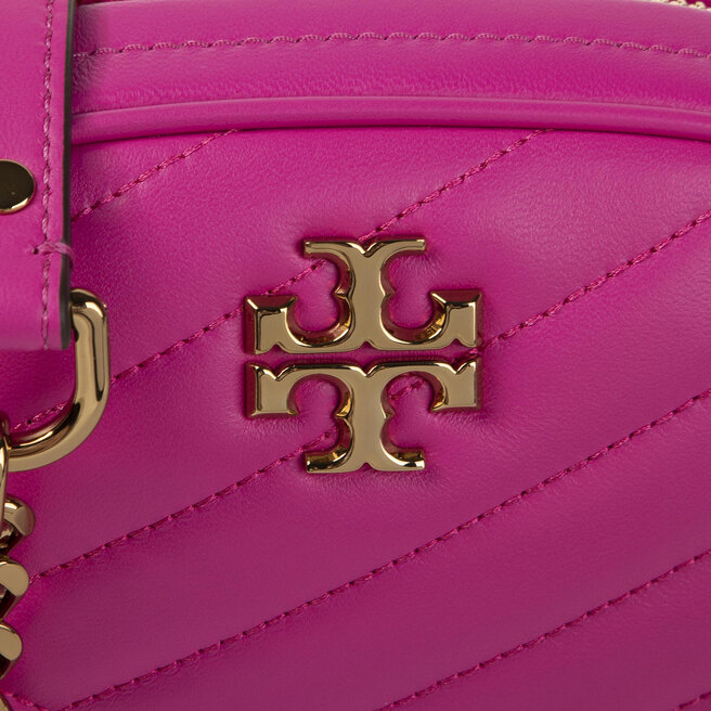 Сумка Tory Burch Kira Chevron Small Camera Bag 60227 Crazy Pink 678 •  