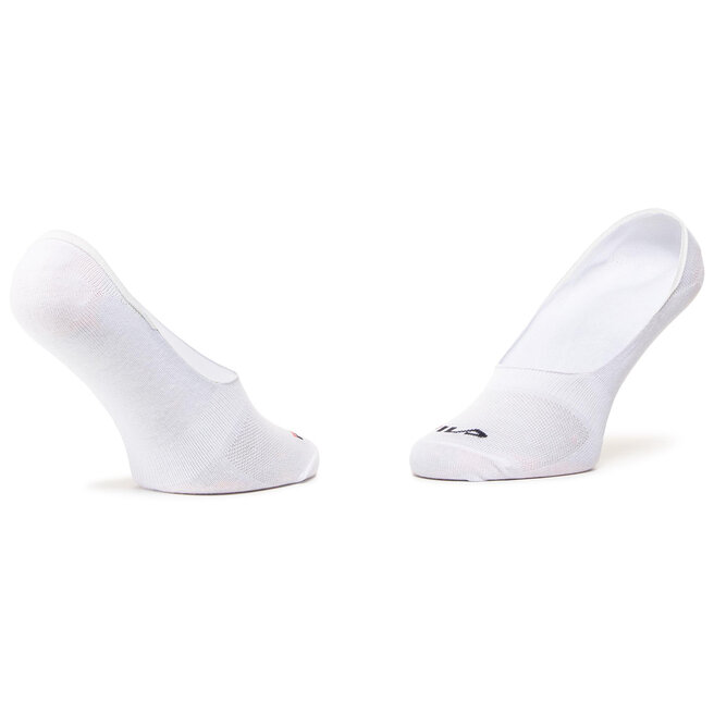 Fila Set di 3 paia di pedulini unisex Fila Calza Ghost F1278/3 White 300