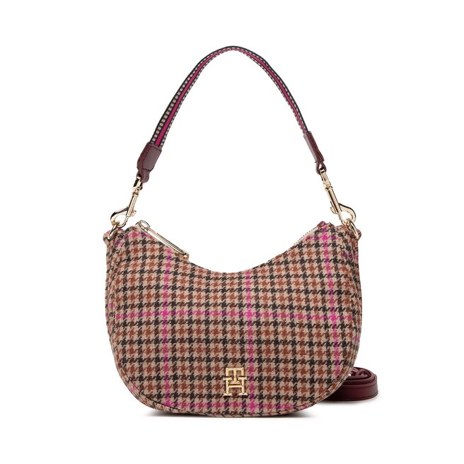 Tommy Hilfiger Táska Tommy Hilfiger Tommy Life Shoulder Bag Check AW0AW13137 ABR
