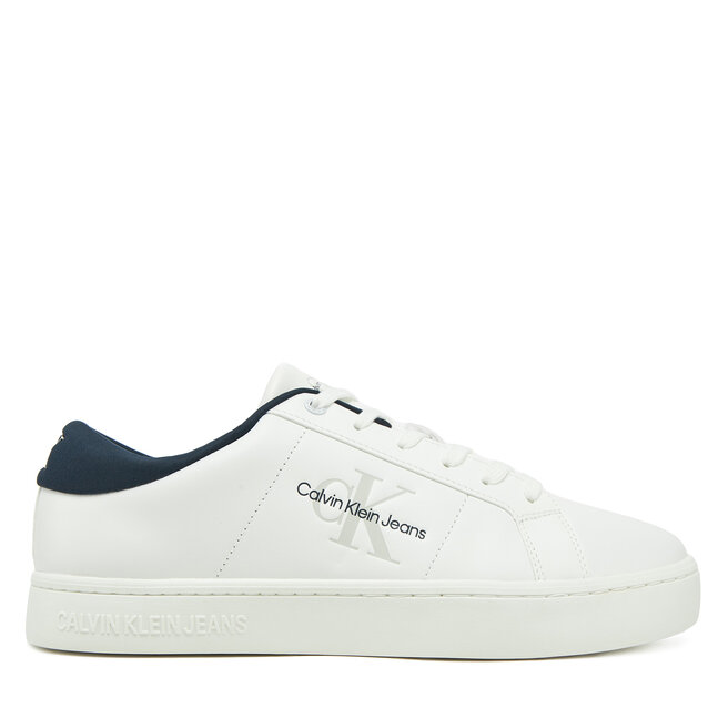 Sneakersy Calvin Klein Jeans Classic Cupsole Low Ml Lth - Biały