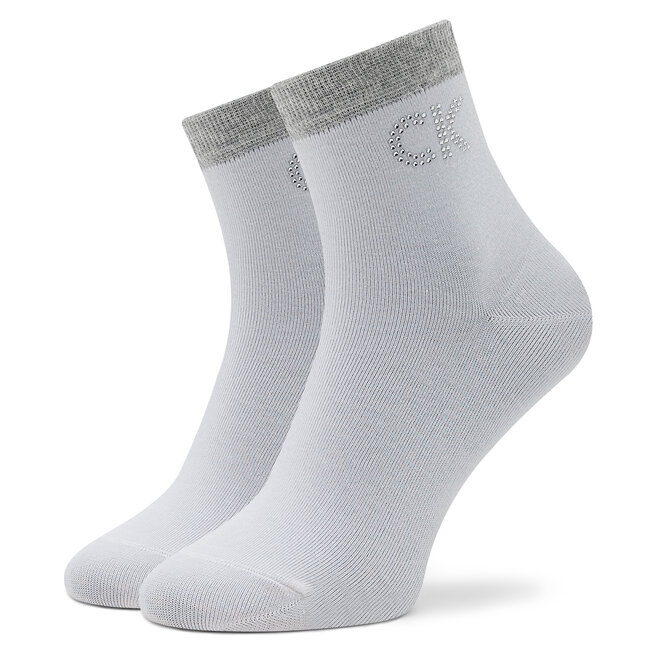 Κάλτσες Ψηλές Γυναικείες Calvin Klein 701218782 White 002