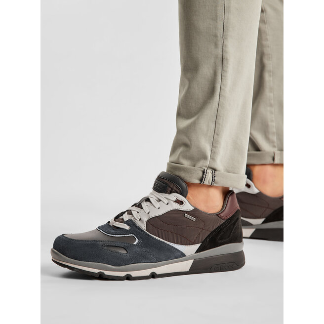 Geox Sportcipő Geox U Sandford B Abx A U44S7A 022FU C0043 Grey/Black