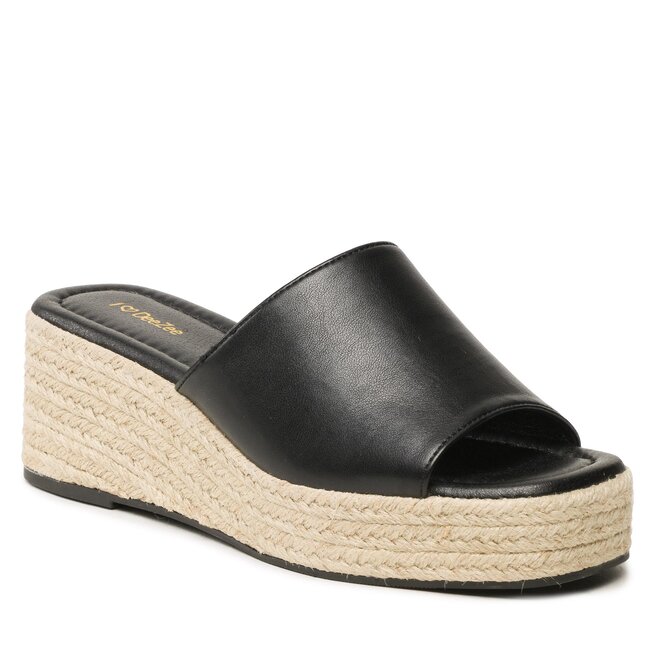 Espadryle DeeZee HRT220719  Czarny - kobiece