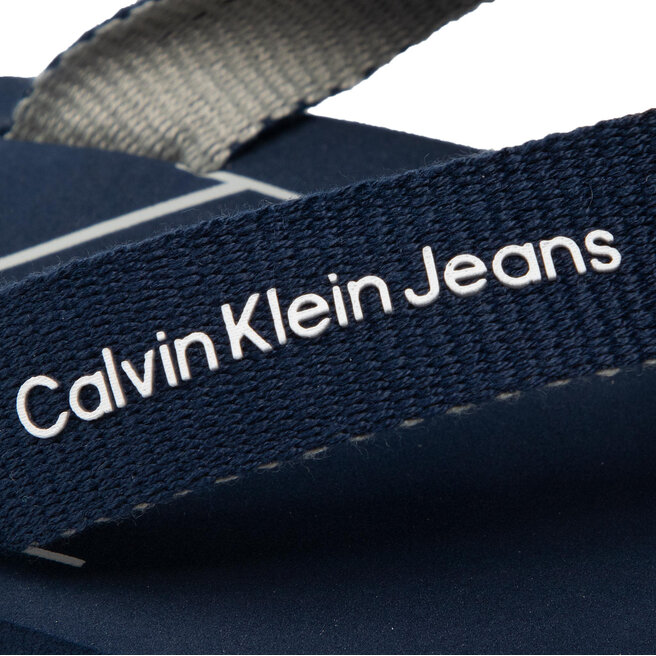 Calvin Klein Jeans Flip-flops Calvin Klein Jeans Logo Print Flip Flop V3B8-80155-0058 S Blue 800