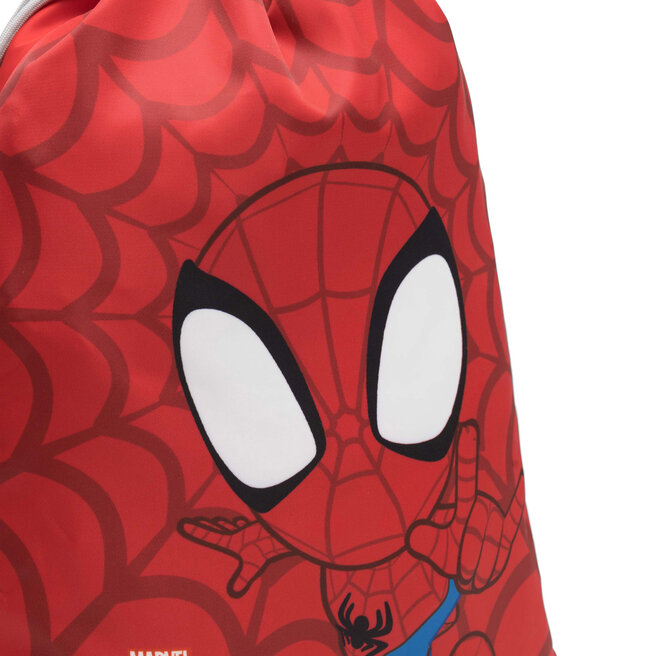 Spidey Vak na stahovací šňůrky Spidey ACCCS_AW23-66SPIDMV Červená