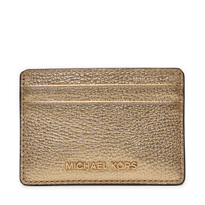 Etui na karty kredytowe MICHAEL Michael Kors - Złoty