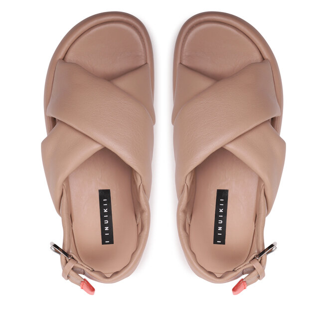 Inuikii Сандали Inuikii Bubble Crossed 70105-300 Beige