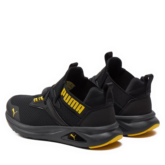 Puma black and yellow on sale