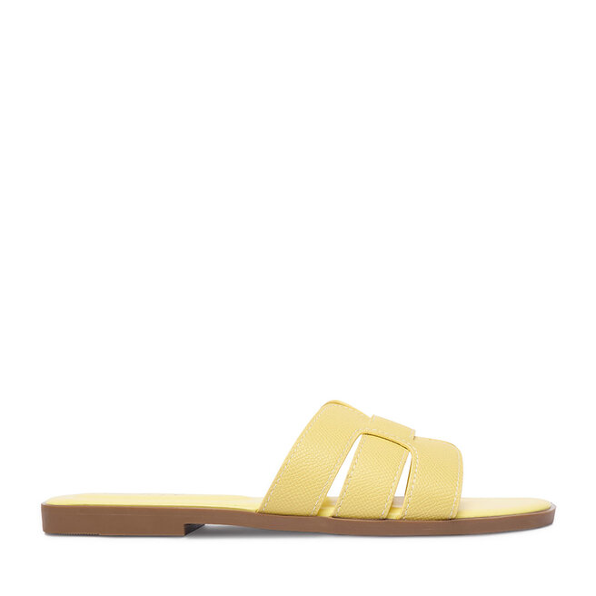 Klapki JENNY CEO-LB-F1061 Żółty -