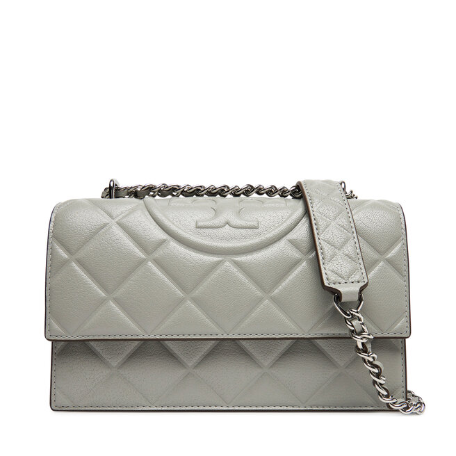 Torebka Tory Burch Fleming Small Convertible Shoulder Bag - Szary