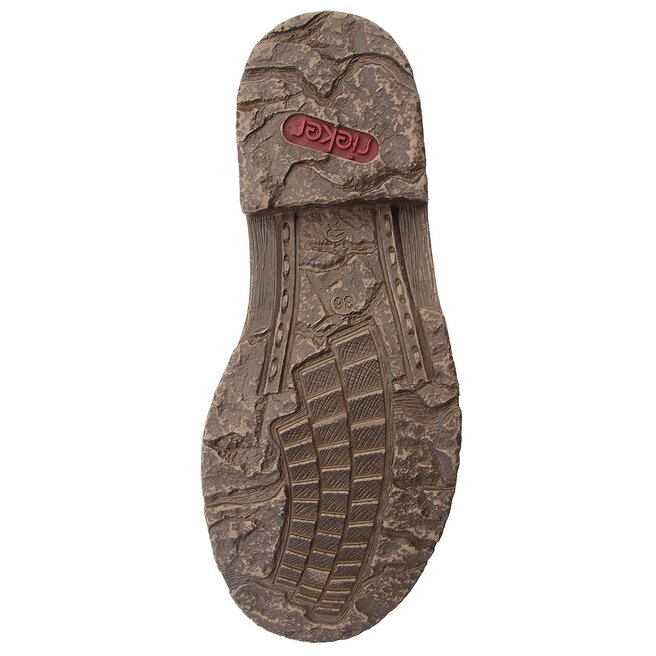 Rieker Outdoorová obuv Rieker 74234-00 Schwarz Kombi