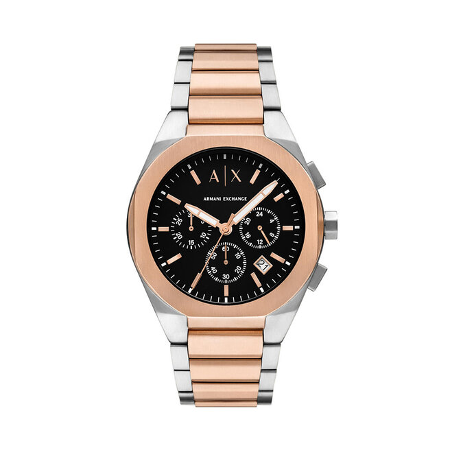 Zegarek Armani Exchange - Srebrny