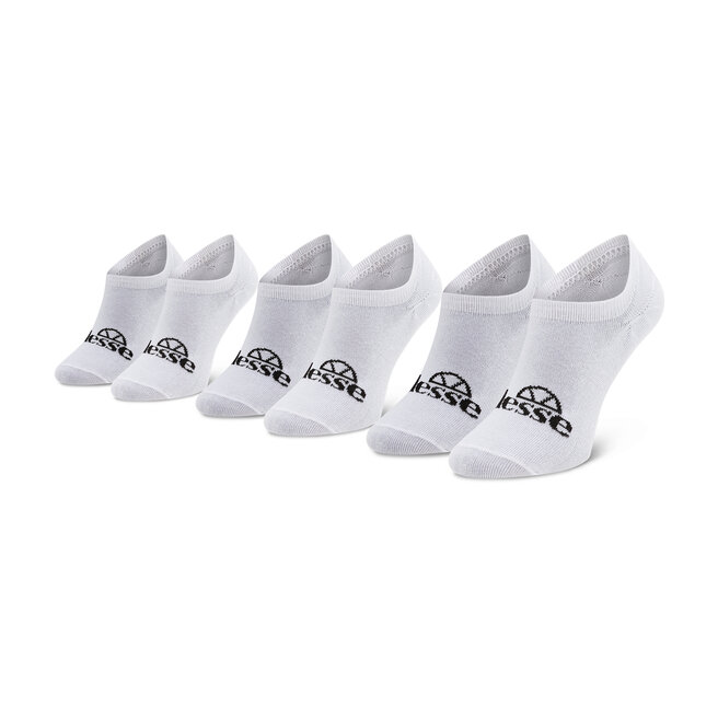 Set 3 perechi de șosete scurte unisex Ellesse Frimo SAGA1791 White 908 908 Accesorii