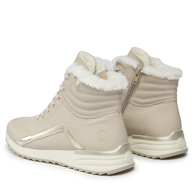 Rieker Sneakersy Rieker X8004-60 Beige