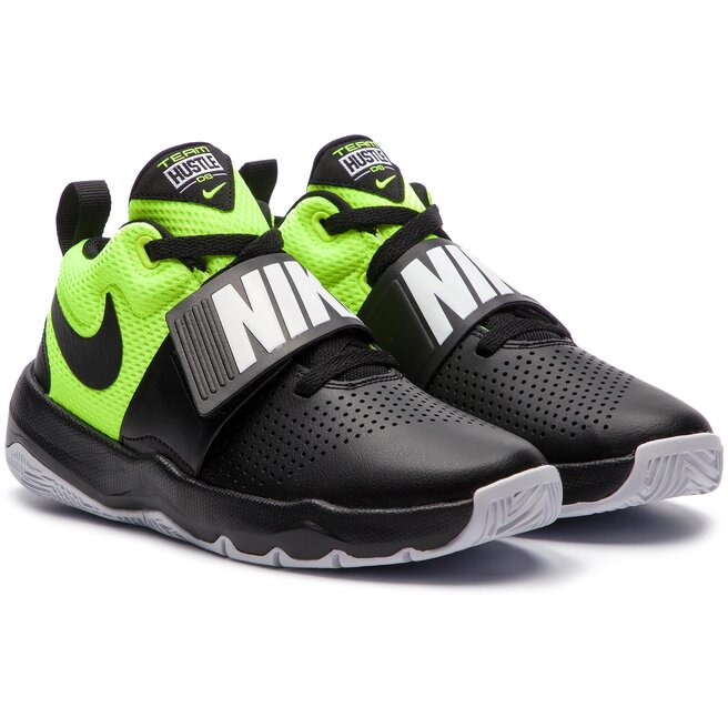 Cip Nike Team Hustle D 8 GS 881941 014 Black Black Volt White
