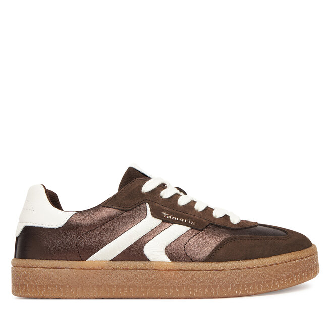 Sneakersy Tamaris - Brązowy
