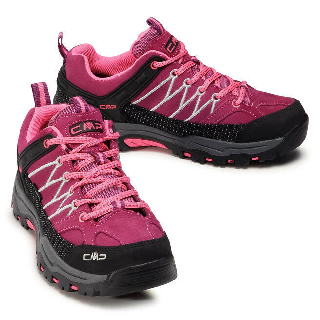 CMP Туристически CMP Kids Rigel Low Trekking Shoes Wp 3Q13244J Berry/Pink Fluo 05HF