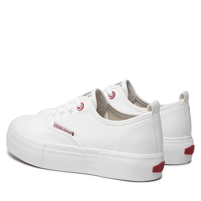 Cross Jeans Sneakersy Cross Jeans GG2R4001C White